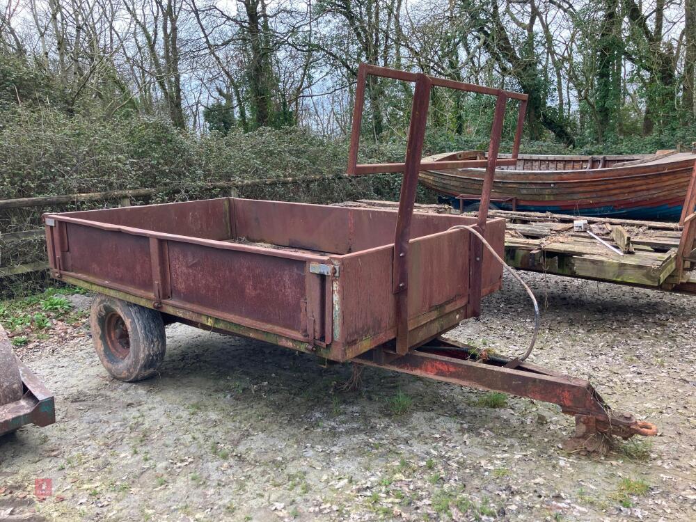 10' x 6'4'' DROPSIDE TIPPING TRAILER