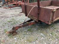 10' x 6'4'' DROPSIDE TIPPING TRAILER - 10