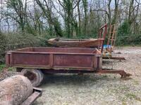 10' x 6'4'' DROPSIDE TIPPING TRAILER - 12