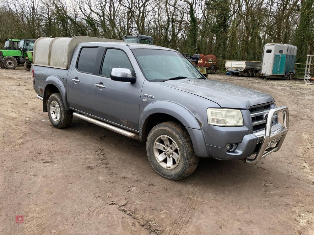 2009 FORD RANGER 4WD PICK UP TRUCK