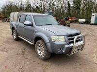 2009 FORD RANGER 4WD PICK UP TRUCK - 2