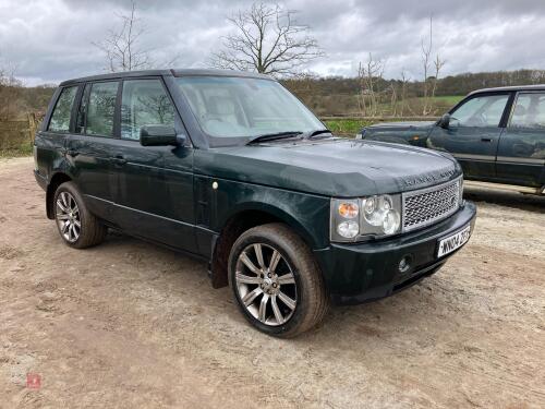2004 RANGE ROVER VOUGE 4WD