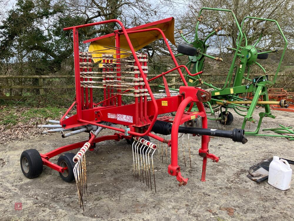 TWOSE RR 430 SINGLE ROTOR RAKE