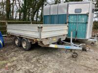 BOCKMAN 10' 10'' X 6' AL TIPPING TRAILER