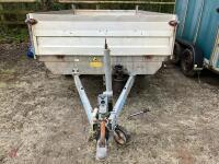 BOCKMAN 10' 10'' X 6' AL TIPPING TRAILER - 18