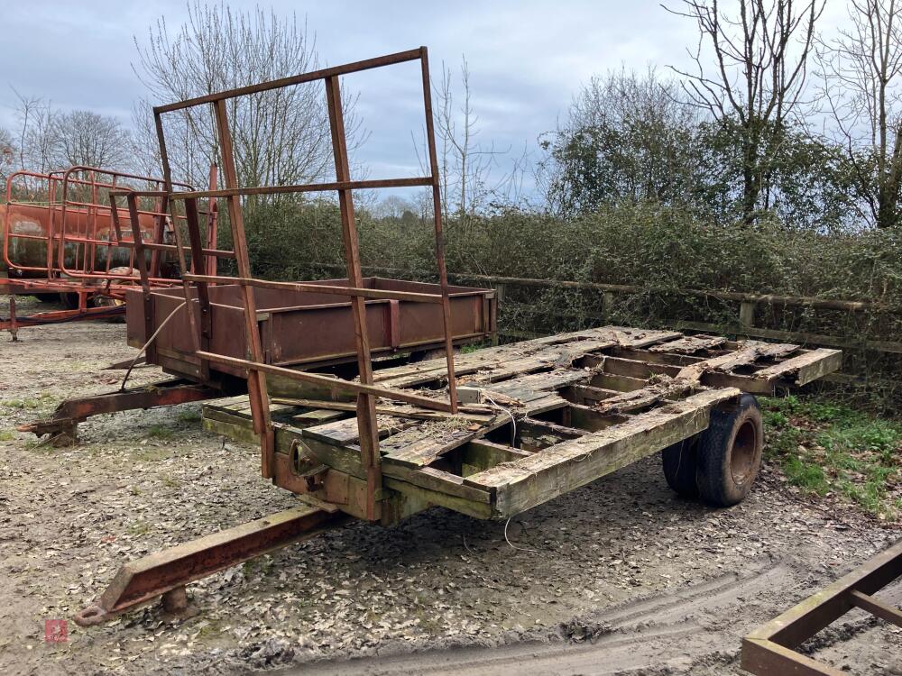 15' SINGLE AXLE BALE TRAILER