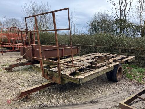 15' SINGLE AXLE BALE TRAILER