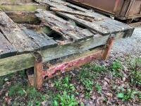 15' SINGLE AXLE BALE TRAILER - 12