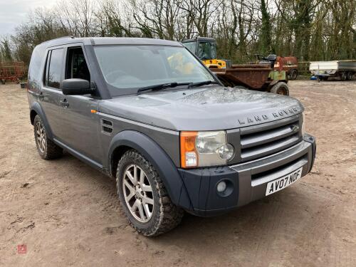 2007 LAND ROVER DISCOVERY 3 4WD TRUCK