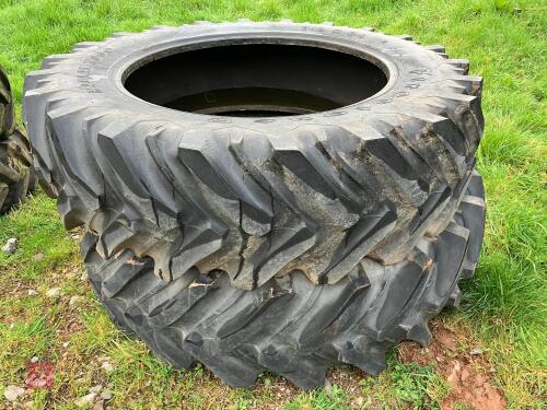 FIRESTONE 16.9 R38 REAR TRACTOR TYRES
