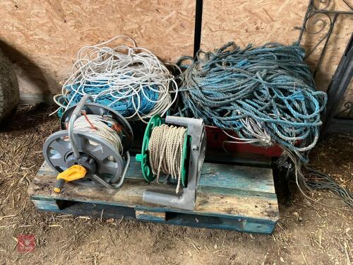 LARGE QTY OF ROPE (29)