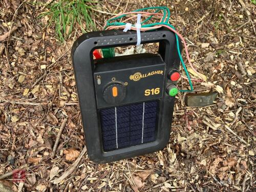 GALLAGHER S16 SOLAR POWERED FENCER