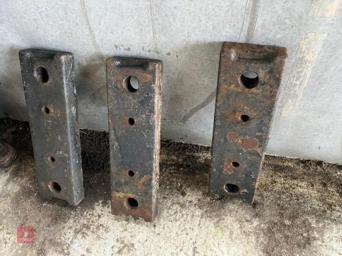 3 X 50KG WEIGHTS