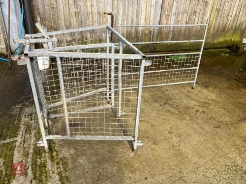 GALVANISED SHEDDING GATE