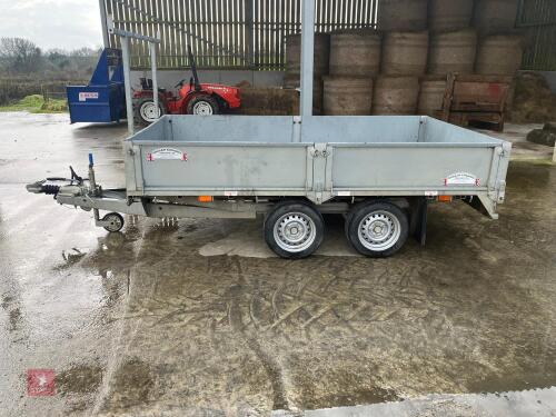 2021 GRAHAM EDWARDS TWIN WHEEL TRAILER