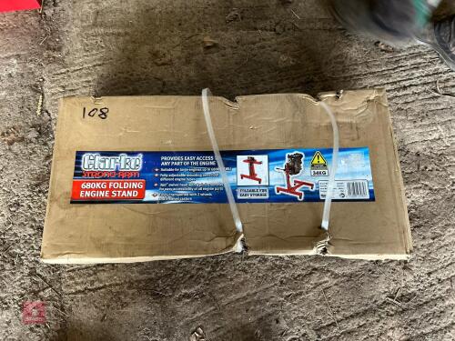 CLARKE STRONG ARM 680KG ENGINE STAND