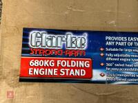 CLARKE STRONG ARM 680KG ENGINE STAND - 4