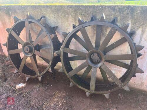 STANDARD FORDSON REAR STEEL WHEELS