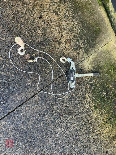 600KG WIRE ROPE PULLER