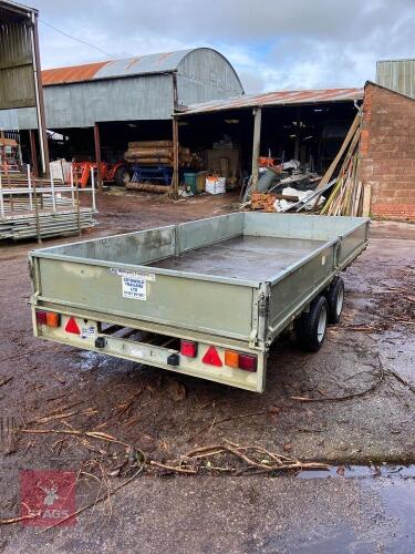 IFOR WILLIAMS LM 146 FLAT BED TRAILER