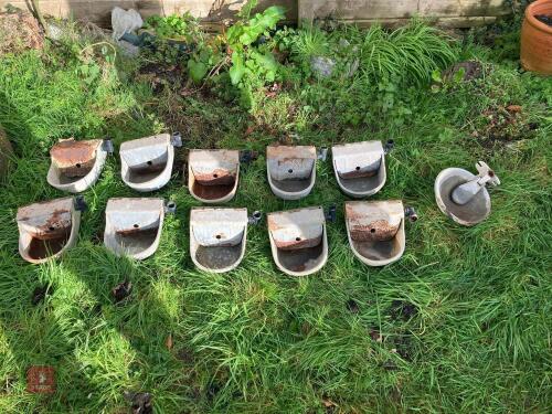 11 DRINKING BOWLS