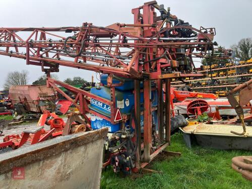 GEM SLIMLINE 12/24 MOUNTED SPRAYER (S/R)
