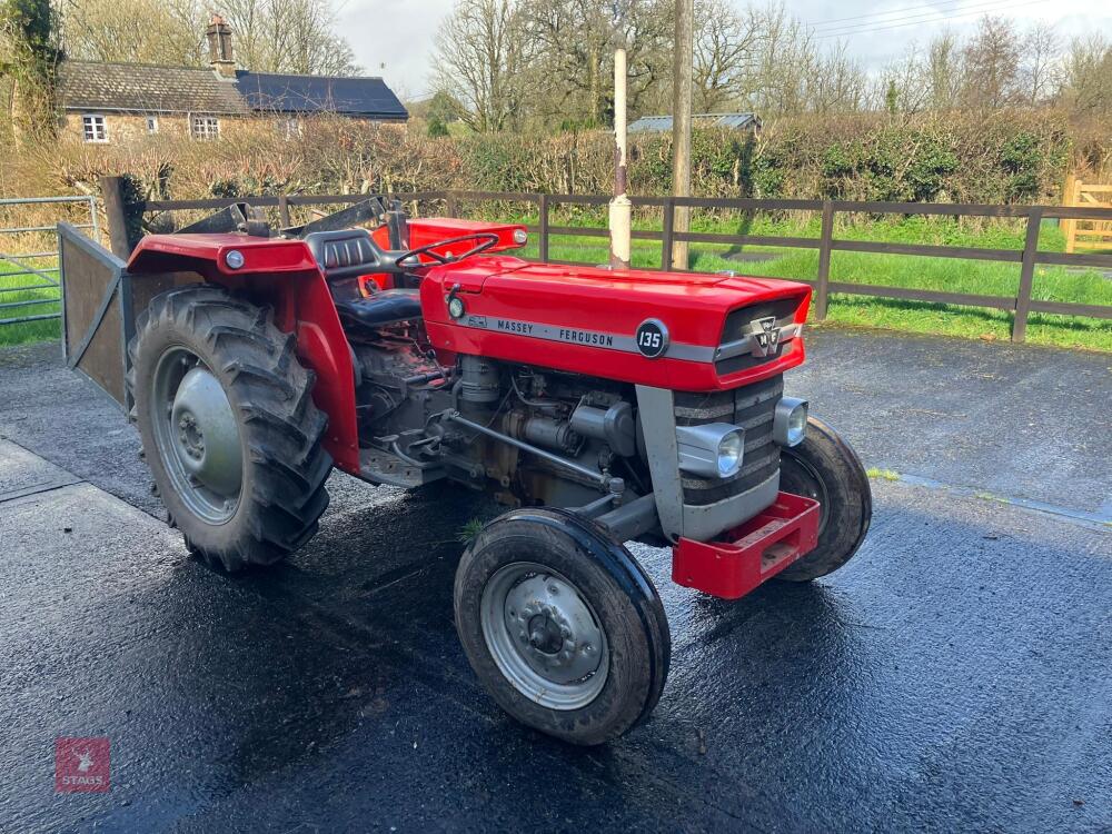 1972 MASSEY FERGUSON 135 2WD TRACTOR