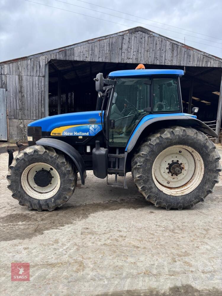 2006 NEW HOLLAND TM190 4WD TRACTOR