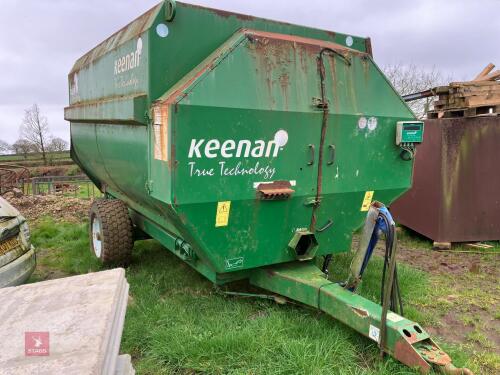 2010 KEENAN MECHFIBER 350 FEEDER WAGON
