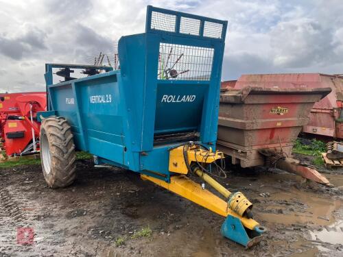 ROLLAND VERTICAL 2.9 DUNG SPREADER
