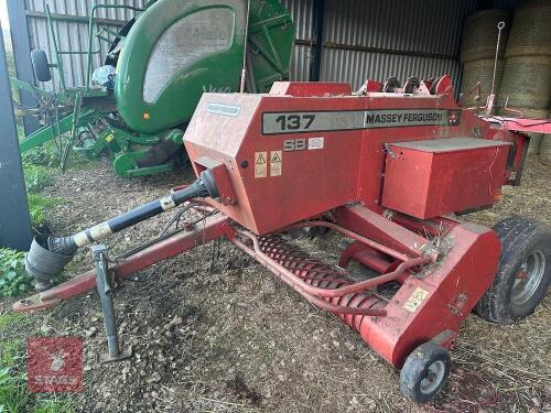 MASSEY FERGUSON 137 CONVENTIONAL BALER