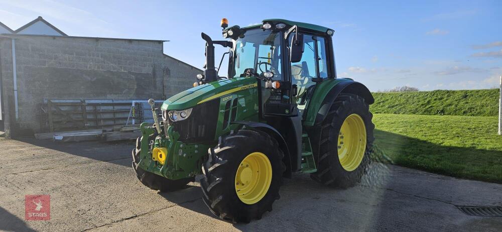 2023 JOHN DEERE 6120M 4WD TRACTOR