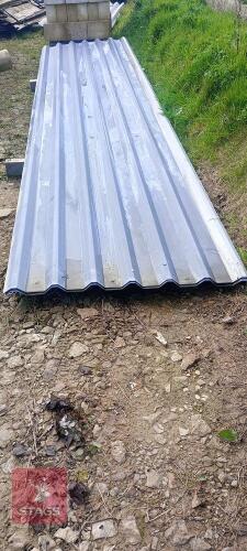 GALVANISED BOX PROFILE ROOF SHEETS