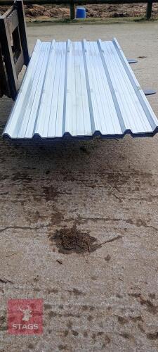 GALVANISED BOX PROFILE ROOF SHEETS