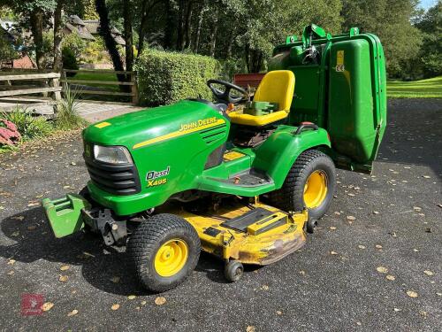 JOHN DEERE X495 RIDE ON LAWNMOWER