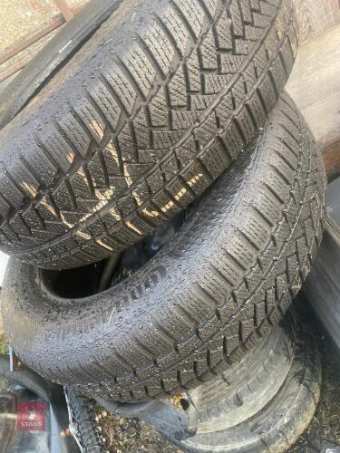 2 CONTINENTAL TYRES