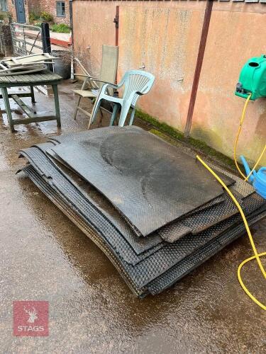 PALLET OF RUBBER MATS