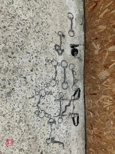 10 x ASSORTED HORSE BITS