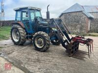 FORD 6610 4WD TRACTOR C/W QUICKE LOADER