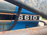 FORD 6610 4WD TRACTOR C/W QUICKE LOADER - 13
