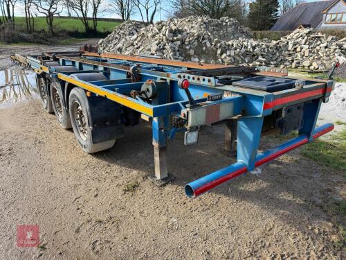 2013 HOOK LOADER DRAW BAR TRAILER