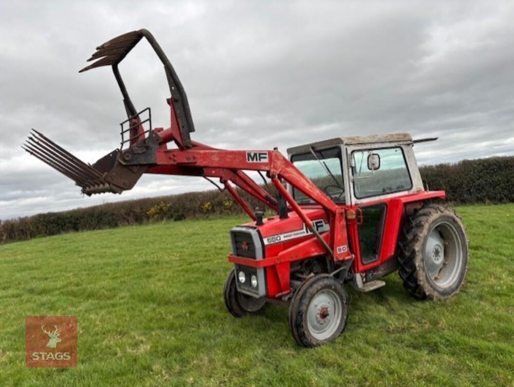1978 MASSEY FERGUSON 550 TRACTOR