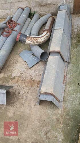 KONGSKILDE GRAIN DUCTING PIPES & BLOWER