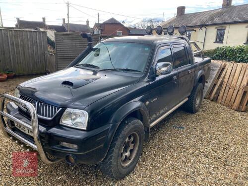 2005 MITSUBISHI L200 WARRIOR PICK UP