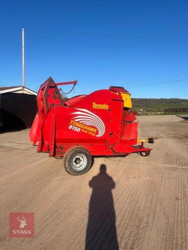 2013 TEAGLE TOMAHAWK 8150 STRAW CHOPPER