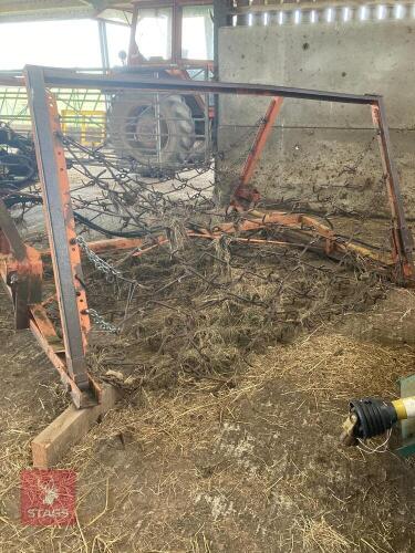 16' HYDRAULIC FOLDING CHAIN HARROWS