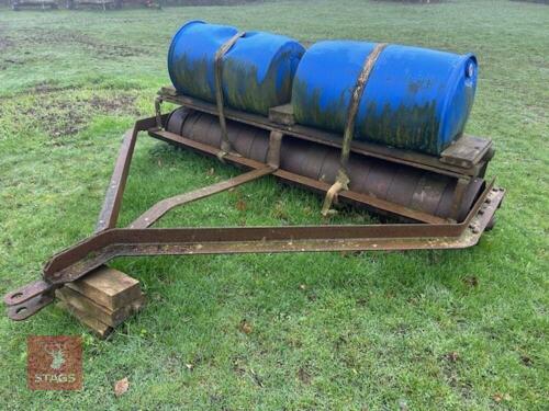 8' CAST FLAT RING ROLLER