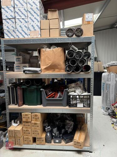 EXTRACT VENTILATION FANS, DUCTWORK ETC
