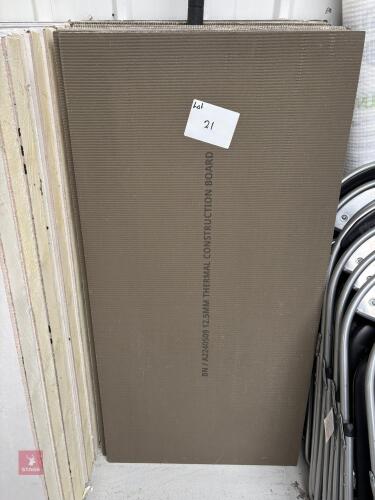 10 TILE BACKING BOARDS