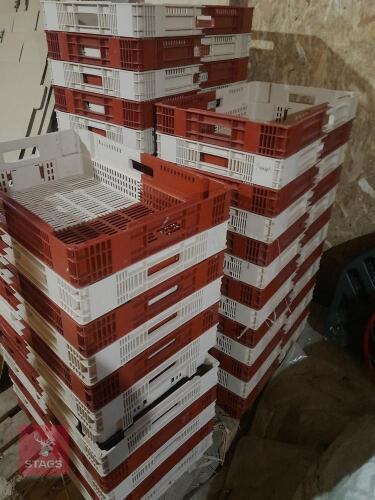 40 PLASTIC CRATES